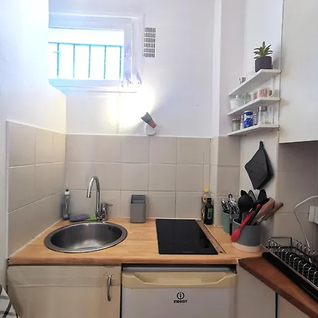 شقة Bright Loft In Montmartre *