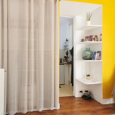 شقة Bright Loft In Montmartre *